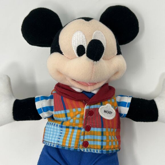 Mickey Mouse Cast Member Plush Stuffed Animal Walt Disney World Disneyland 10" - Picture 4 of 7